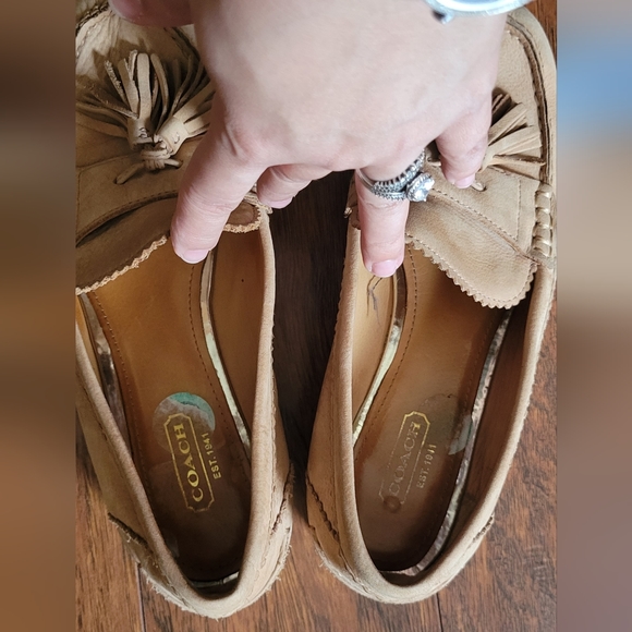 Coach Shoes Coach Haydee Tassel Loafers - Picture 10 of 12
